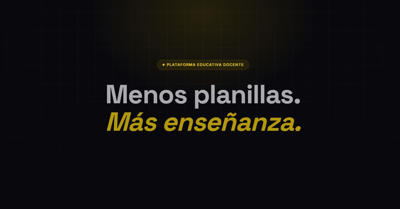 Sitio de NihuCation, tecnología para docentes
